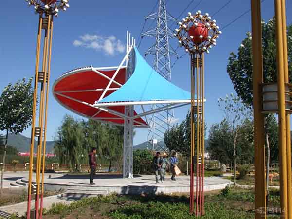 嘉興<font color='red'>張拉膜結構</font>景觀設計施工【案例圖片】