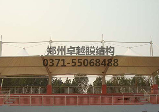 石家莊張拉膜遮陽棚生產廠家設計施工【石家莊人民醫學高等專科學校張拉膜遮陽棚】等項目